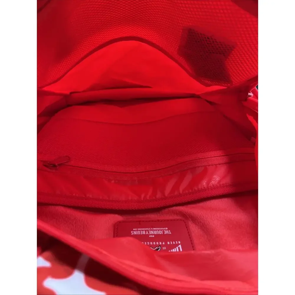 SPRAYGROUND LIMITED EDITION NITRO STATIC BACKPACK GRAFFITI WALL RED WHITE NEW OG